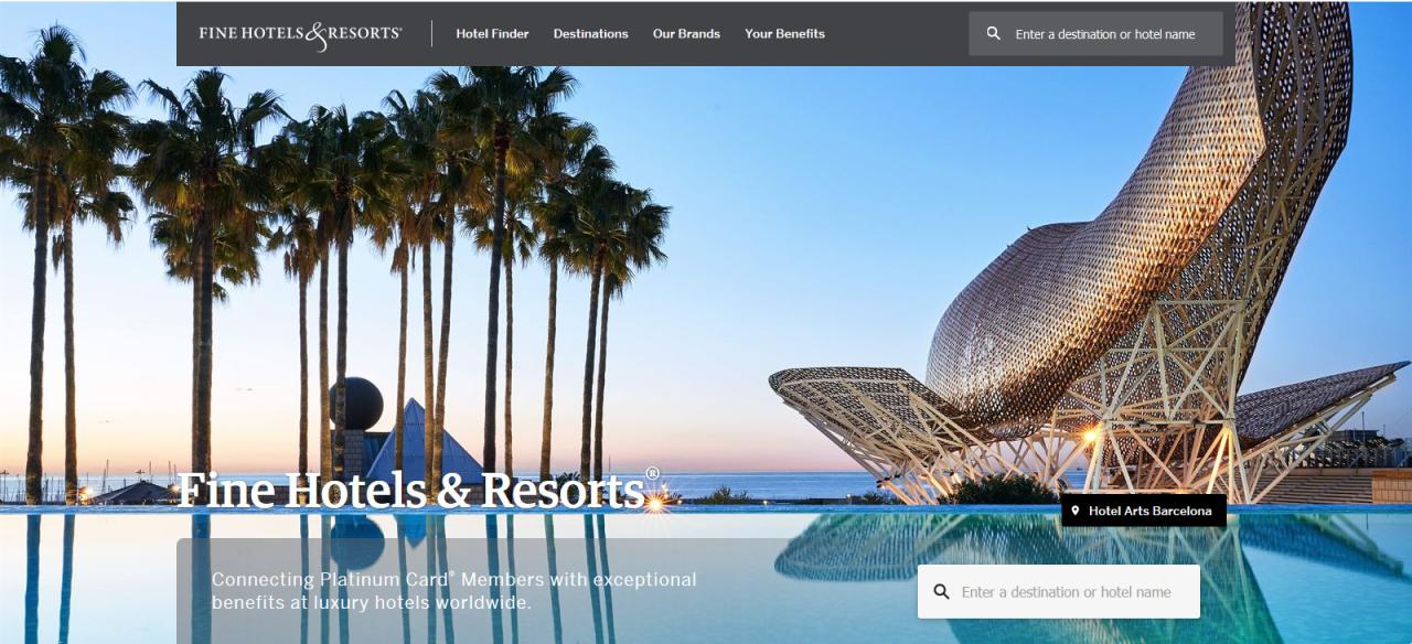 Amex resorts